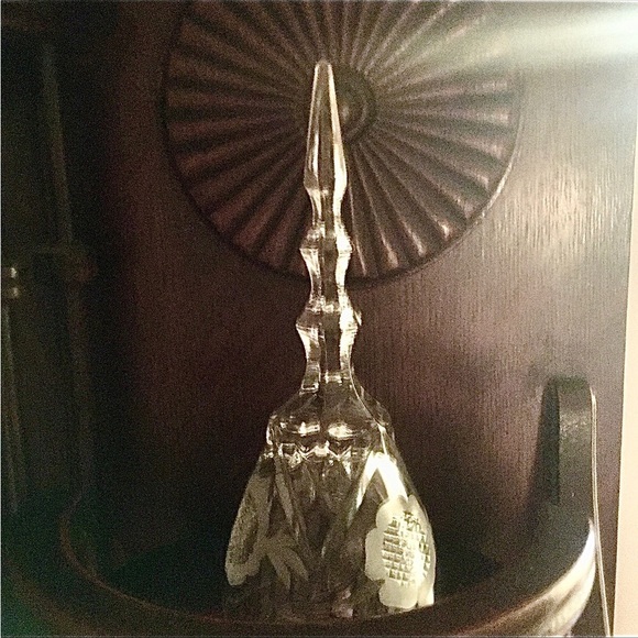 unknown Other - Crystal Dinner Bell New Without Box Possibly Waterford